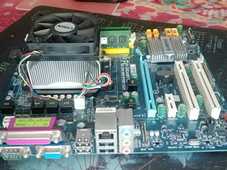 Продам материнскую плату GIGABYTE GA-M61PME-S2P + процессор AMD ATHLON 64 x2 DCP 5000+ 2,6ГГц foto 2