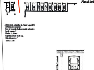 Parcare nivel -1 , str. Vasile Lupu nr. 28 m.Chisinau sec. Buiucani (Exfactor) foto 3