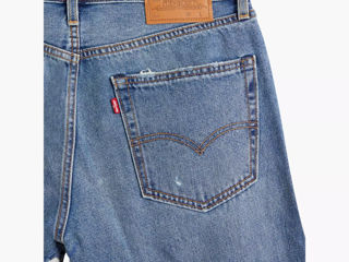 Levis Premium 551z Straight Crop Jeans A09270019 Blue Men Size w30 l30 foto 3