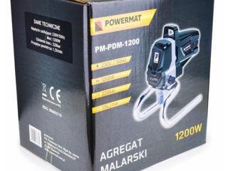 Краскопульт Powermat Pm-Pdm-1200 - zn - Moldteh foto 10