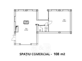 Se vinde Spațiu Comercial 108 m2 Durlești foto 6