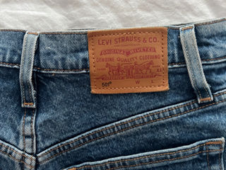 Оригинальные джинсовые Шорты  Levis foto 2