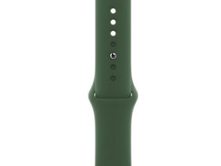 Apple Watch Series 7 Gps, 41Mm Green Aluminium Case With Clover Sport Band, Mkn03 foto 4