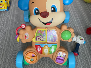 Каталка ходунки толкатель Щенок Fisher Price