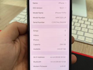 iPhone 11 Pro 256GB 89% Baterie original foto 5