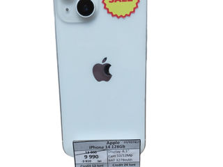 Apple iPhone 14  128 Gb 9990 lei
