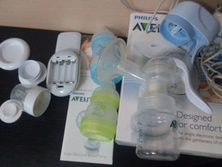 Молокоотсос электрический Philips Avent 2 в 1 и Молокоотсос ручной Medela и Philips Avent foto 3