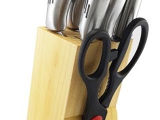 Набор ножей 7 шт. деревянная подставка (3-31)