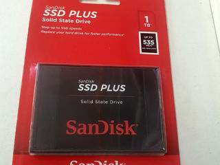 Nou în cutie sigilată : SSD Plus 1Tb. SanDisk foto 1