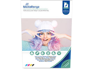 MediaRange 210 x 297mm Photo paper for inkjet printers, high-glossy, 220g, 100 sheets