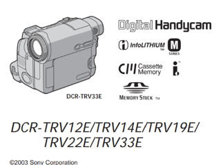 Видеокамера DCR-TRV14E sony handycam foto 3
