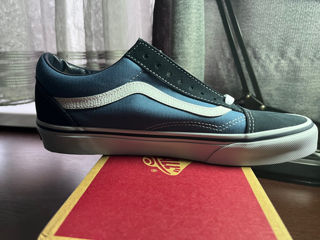 vans old skool black and blue foto 2