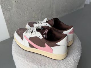 Nike Air Jordan 1 Low Dark Pony / Pink Oxford x Travis Scott фото 5