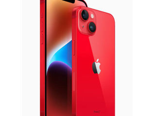 Apple iPhone 14 128Gb = 650 €. (Purple / Starlight / Blue / Black / Red). Гарантия! Запечатанный. foto 5