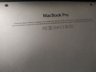 Apple Macbook Pro A1425 MD212LL/A - Core i5-3210M 2.50 GHz CPU - 8GB RAM - 128GB SSD - Mac OS foto 2