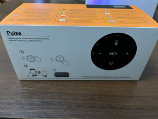 Boxă portabilă wireless cu bluetooth, aux, microfon, radio și leduri, nouă, new, în cutie! foto 5