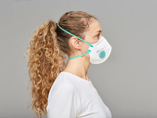 Respirator pliabil BLS 512V FFP2 NR cu supapă / Респиратор с клапаном BLS 512V FFP2 NR foto 7