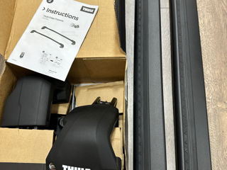 Thule WingBar Edge negre de typ nou >> Audi Q7 2015>>2024 foto 3