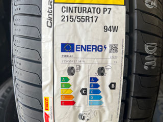 215/55 R17 Pirelli Cinturato P7/ Доставка, livrare toata Moldova 2024 foto 2