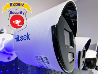 Hilook by hikvision color vu ip 6 megapixeli garantie 2 ani Microfon/difuzor detectie om si masina foto 9