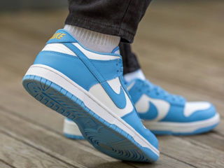 Nike SB Dunk White/Blue Unisex foto 10