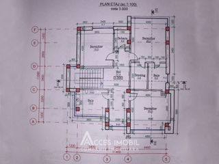 Casă în 3 nivele! Durlești, str-la Calea Unirii, 260m2 + 6 ari! Variantă albă! foto 4