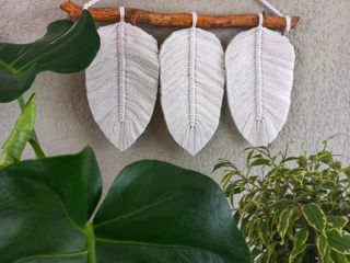 Настенное панно в стиле бохо "листья".