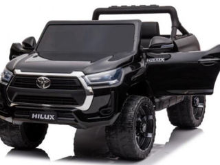 Mașină electrică pentru copii Toyota Hilux HL860 (alb/negru) / Детский электромобиль Toyota Hilux foto 10