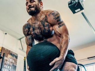 Slamball - o minge excelentă pentru antrenamente de forță și cardio Утяжелённый мяч. foto 4