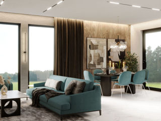 Design Interior - Living room. Design, 3D-vizualizare