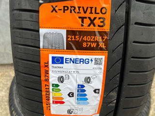 2 шины/ 2 anvelope 215/40 R17 Tracmax Xprivilo TX3/ Доставка, livrare toata Moldova foto 2