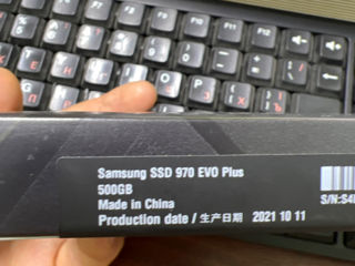 Samsung 970 Evo Plus NVMe M.2 SSD 500gb nou foto 4