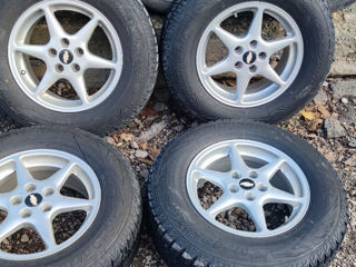 Jante + Anvelope 5x115 Chevrolet Captiva Opel An.235/70 R16 Iarna