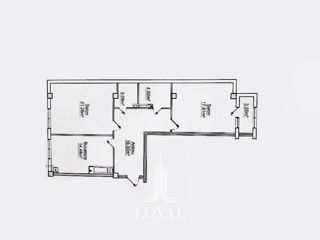 Apartament cu 2 camere, 81 m², Centru, Chișinău foto 8