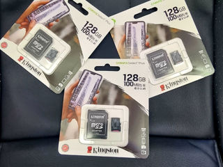 Новые, оригинальные USB. SD. Micro SD Card 256Gb. 128Gb. 64Gb foto 6