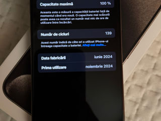 Se vinde IPhone 15 pro foto 5