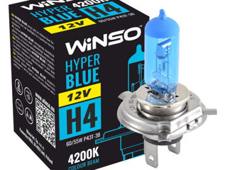 Lampa Winso H4 12V 60/55W P43T-38 Hyper Blue 4200K 712440