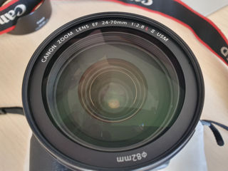 Obiectiv Canon 24-70 2.8 versiunea 2 foto 3