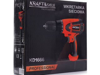 Шуруповерт сетевой Kraft&Dele KD1666 foto 9