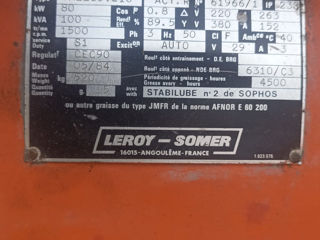 Generator 100 kwa leroy-somer. foto 4