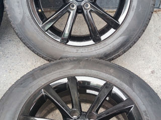 Jante+ anvelope r17 5x114.3 nissan xtrail honda toyota 225/65 r17 pirelli iarna foto 3