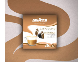 Cappuccino Dolce Gusto 8+8 Lavazza 200 g 16 Capsule, Livrare foto 2