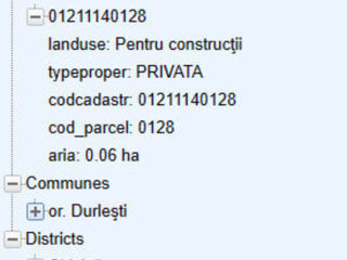 Lot pentru constructie, Durlesti foto 3