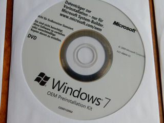 Original Microsoft Windows 7 OEM Preinstallation Kit- DE -