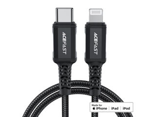 Cablu de date de încărcare din aliaj de aluminiu ACEFAST C4-01 USB-C la Lightning foto 4