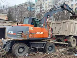 Servicii terasament excavator, compactor Bobcat foto 5