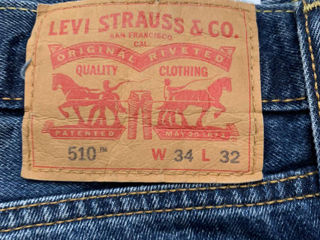 Blugi Levis model 510 w34 L32 foto 7