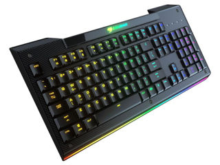 Gaming Keyboard Cougar Aurora S, Carbonlike Surface, 8-Effect Multicolour Backlight, Us Layout, Usb