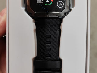 Смарт-часы мужские тактические водонепроницаемые с поддержкой Bluetooth и тонометром foto 10