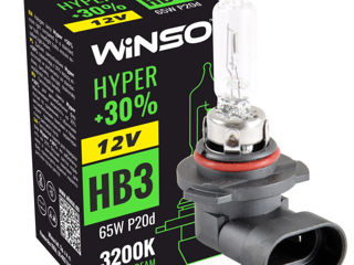 Lampa Winso Hb3 12V 65W P20D Hyper +30% 712500 foto 1